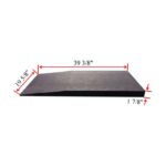 AMGO Low-Profile Rubber Extension Ramps for EM06 (Pack of 4)