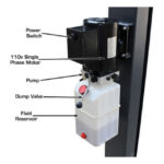 Atlas 408SL 8,000 lb. Super Deluxe 4-Post Lift